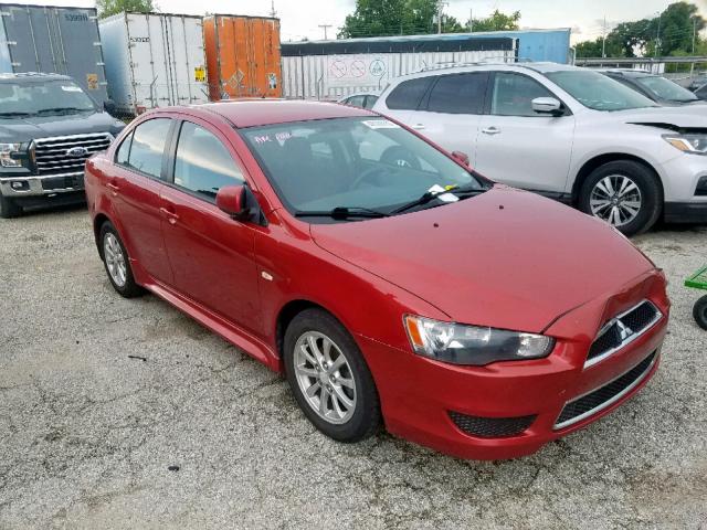 JA32V2FW5CU017566 - 2012 MITSUBISHI LANCER SE RED photo 1