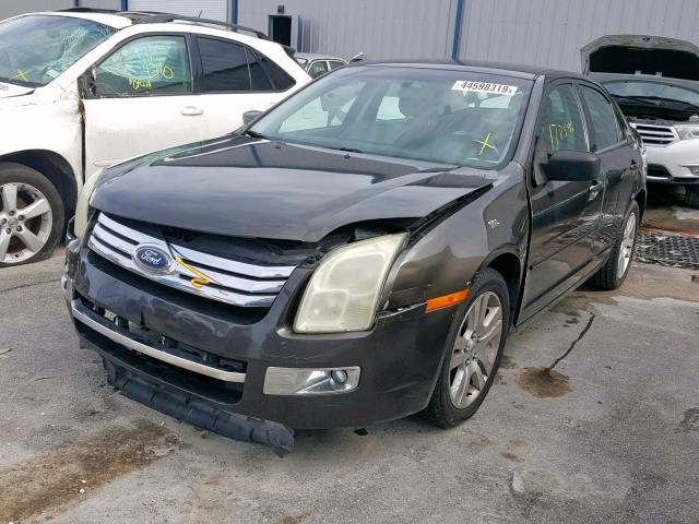 3FAFP08136R236515 - 2006 FORD FUSION SEL GRAY photo 2