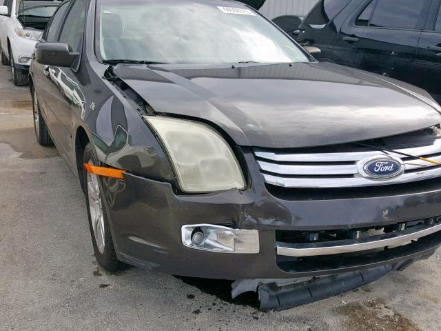 3FAFP08136R236515 - 2006 FORD FUSION SEL GRAY photo 9