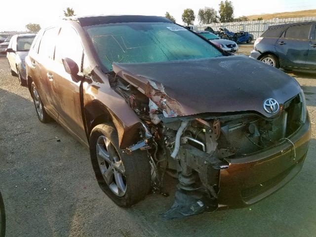 4T3ZK3BB0CU046560 - 2012 TOYOTA VENZA LE BROWN photo 1