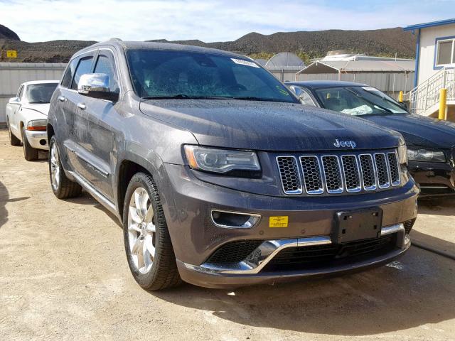 1C4RJFJT6EC264264 - 2014 JEEP GRAND CHER GRAY photo 1