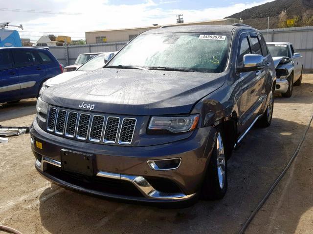 1C4RJFJT6EC264264 - 2014 JEEP GRAND CHER GRAY photo 2