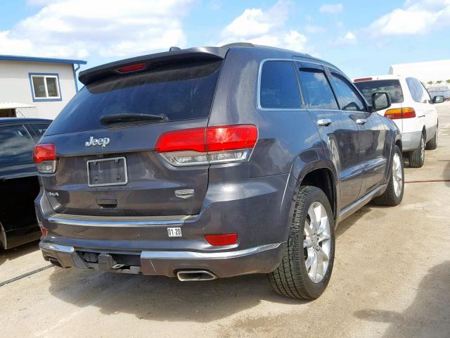 1C4RJFJT6EC264264 - 2014 JEEP GRAND CHER GRAY photo 4