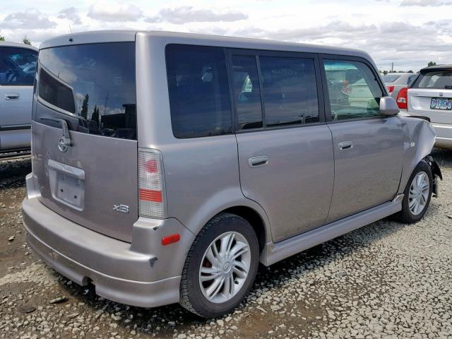 JTLKT334X40152734 - 2004 TOYOTA SCION XB 灰色 照片 4