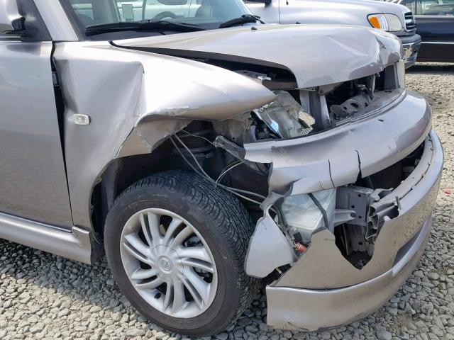 JTLKT334X40152734 - 2004 TOYOTA SCION XB 灰色 照片 9