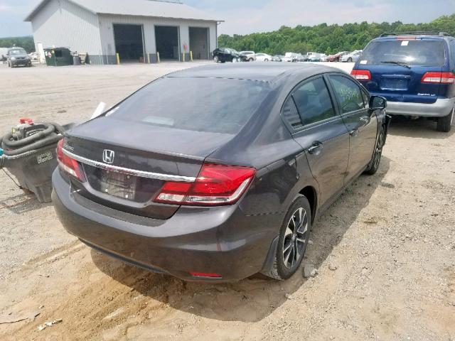 19XFB2F92DE245630 - 2013 HONDA CIVIC EXL 黑色 照片 4