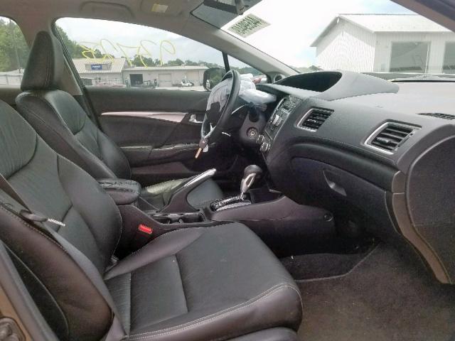 19XFB2F92DE245630 - 2013 HONDA CIVIC EXL 黑色 照片 5