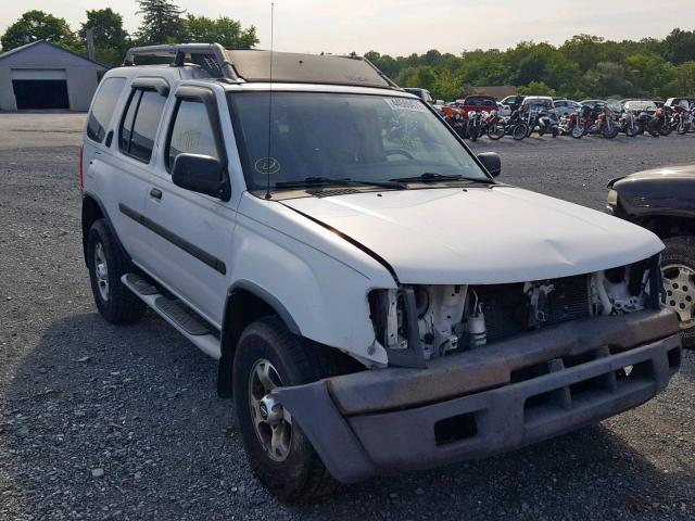 5N1ED28Y01C586713 - 2001 NISSAN XTERRA XE WHITE photo 1