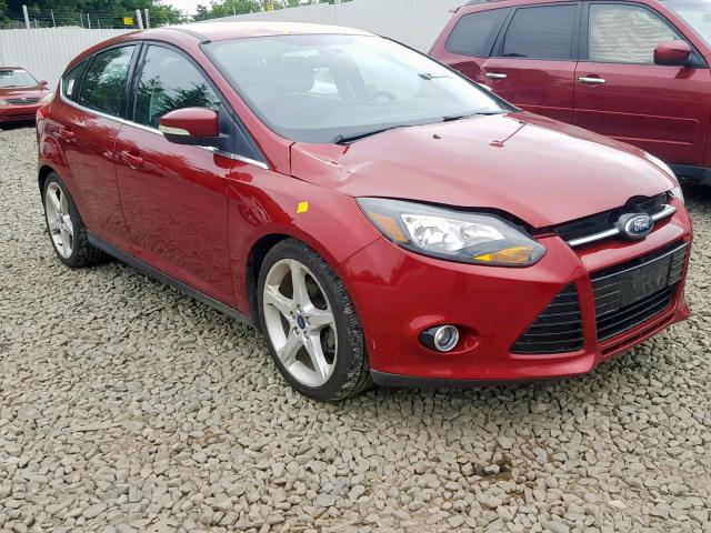 1FADP3N28DL180282 - 2013 FORD FOCUS TITA RED photo 1