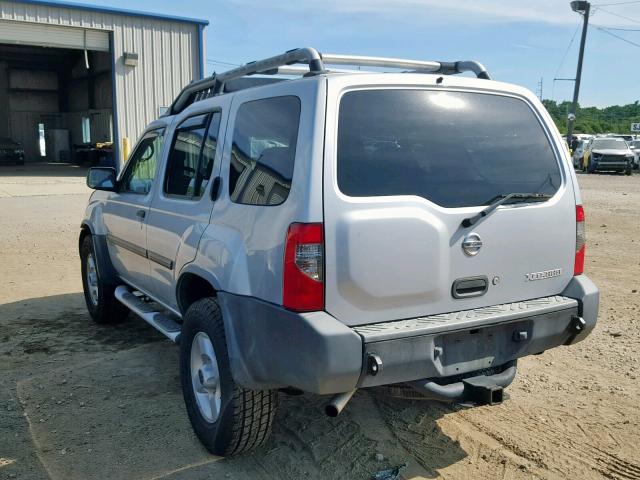 5N1ED28Y13C690467 - 2003 NISSAN XTERRA XE SILVER photo 3