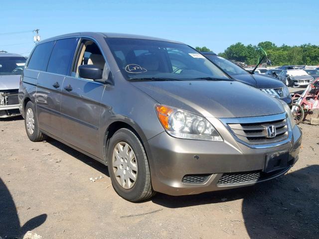 5FNRL38208B115524 - 2008 HONDA ODYSSEY LX BROWN photo 1