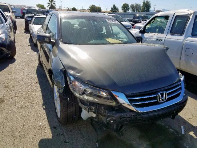 1HGCR3F81DA029767 - 2013 HONDA ACCORD EXL CHARCOAL photo 1