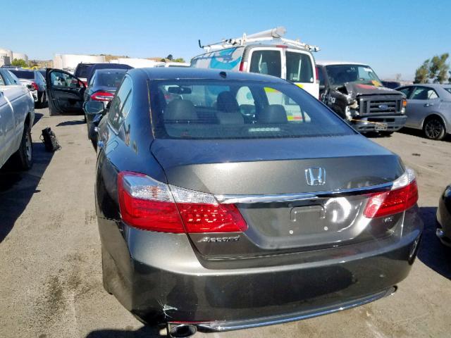 1HGCR3F81DA029767 - 2013 HONDA ACCORD EXL CHARCOAL photo 3