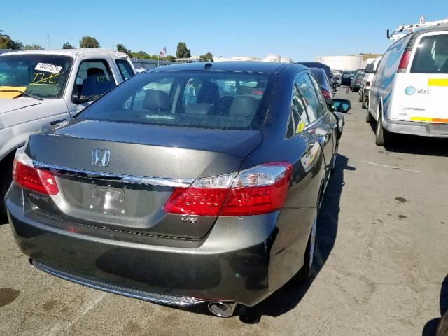 1HGCR3F81DA029767 - 2013 HONDA ACCORD EXL CHARCOAL photo 4