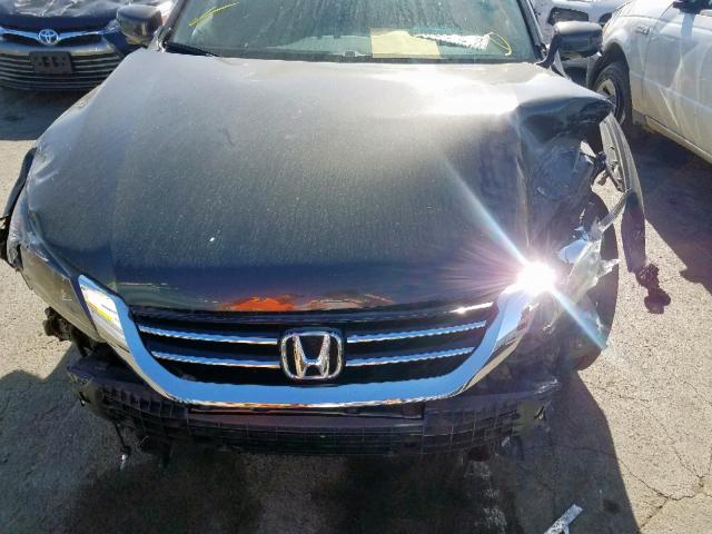 1HGCR3F81DA029767 - 2013 HONDA ACCORD EXL CHARCOAL photo 7