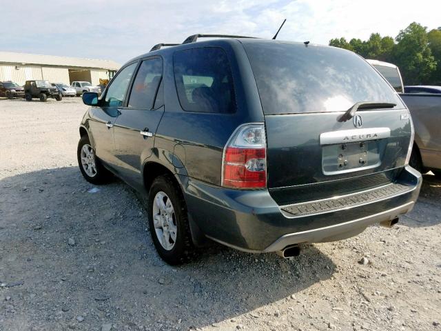 2HNYD188X4H515218 - 2004 ACURA MDX TOURIN GRAY photo 3