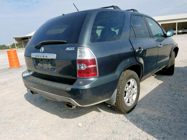 2HNYD188X4H515218 - 2004 ACURA MDX TOURIN GRAY photo 4