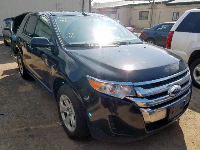 2FMDK3G9XDBA87438 - 2013 FORD EDGE SE BLACK photo 1