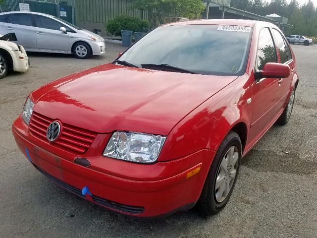 3VWRK69M73M179372 - 2003 VOLKSWAGEN JETTA GL RED photo 2