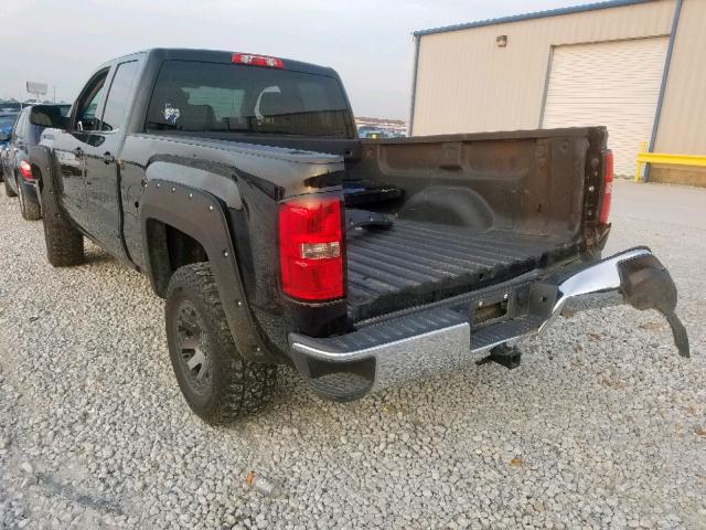 1GTV2UEC7EZ264698 - 2014 GMC SIERRA K15 BLACK photo 3