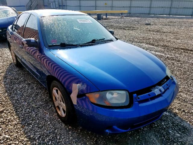 1G1JF52F747337739 - 2004 CHEVROLET CAVALIER L BLUE photo 1