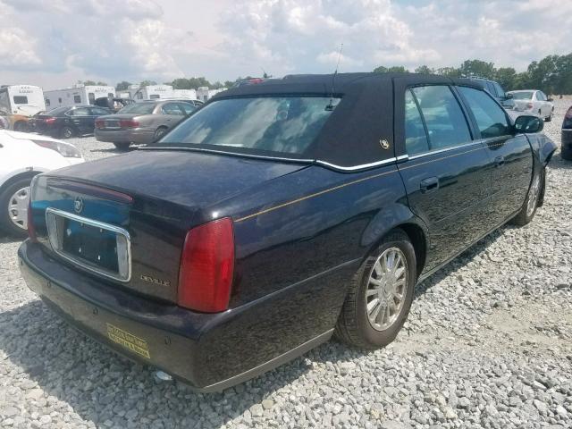 1G6KD54Y83U240391 - 2003 CADILLAC DEVILLE BLACK photo 4