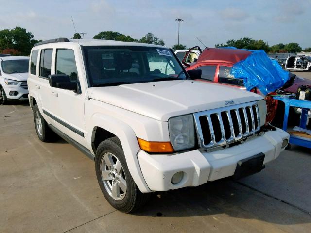 1J8HH48K78C115108 - 2008 JEEP COMMANDER თეთრი ფოტო 1