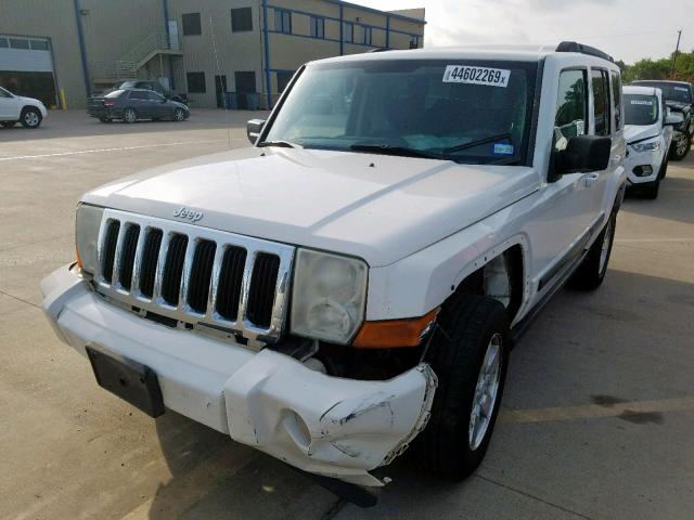 1J8HH48K78C115108 - 2008 JEEP COMMANDER თეთრი ფოტო 2