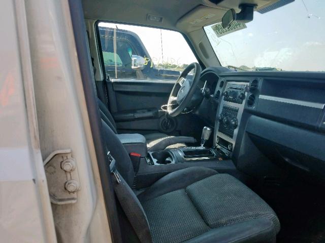 1J8HH48K78C115108 - 2008 JEEP COMMANDER თეთრი ფოტო 5