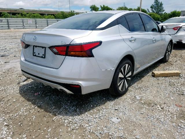 1N4BL4EV0KC114874 - 2019 NISSAN ALTIMA SL SILVER photo 4