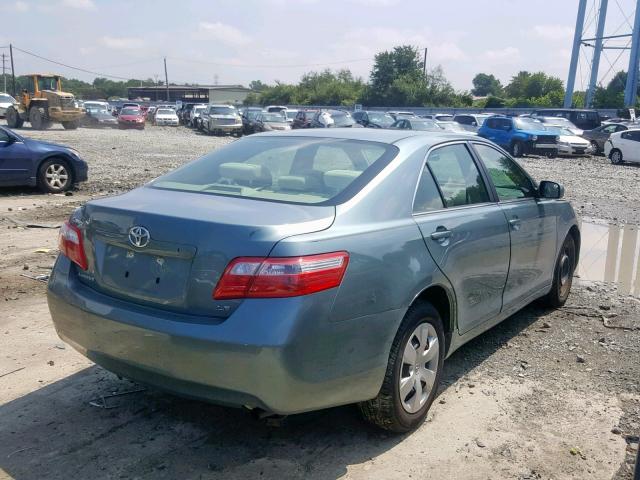 4T4BE46K19R134193 - 2009 TOYOTA CAMRY BASE GREEN photo 4