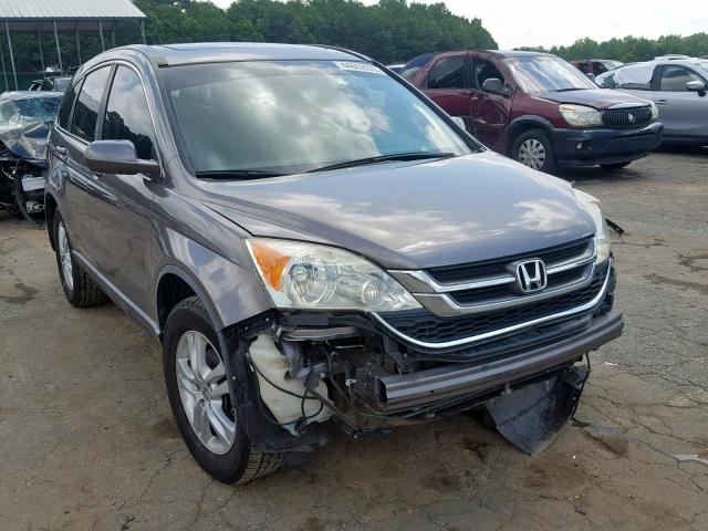 5J6RE3H77BL039756 - 2011 HONDA CR-V EXL GRAY photo 1