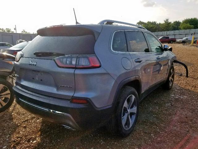 1C4PJMDX7KD217616 - 2019 JEEP CHEROKEE L GRAY photo 4