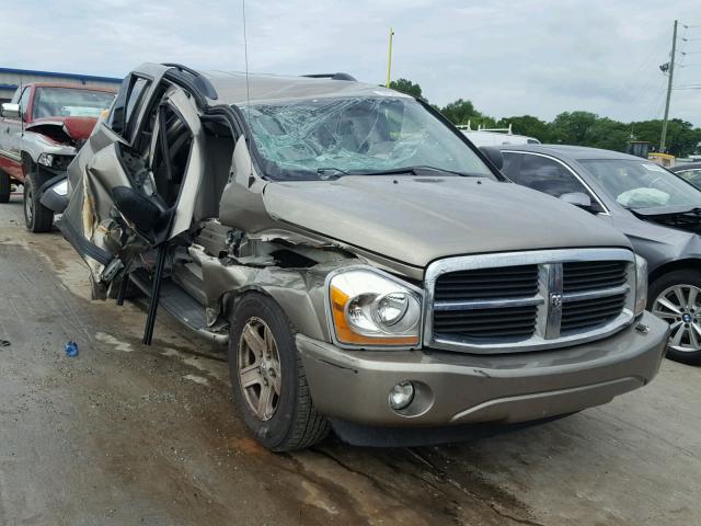 1D8HB48N96F127437 - 2006 DODGE DURANGO SL TAN photo 1