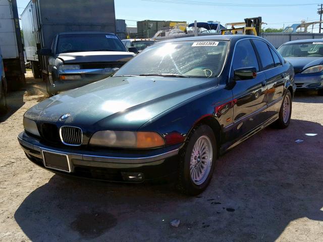 WBADN6348YGM65937 - 2000 BMW 540 I AUTO GREEN photo 2