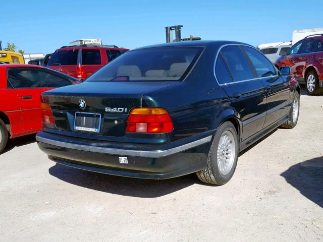 WBADN6348YGM65937 - 2000 BMW 540 I AUTO GREEN photo 4