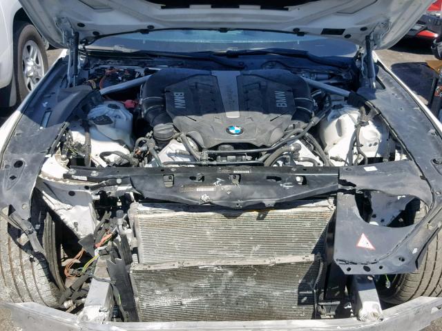 WBALX5C51CC894359 - 2012 BMW 650 XI WHITE photo 7