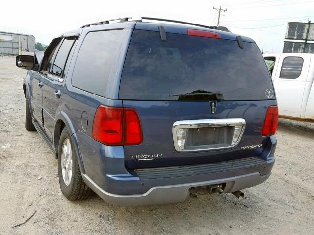 5LMFU28R64LJ43531 - 2004 LINCOLN NAVIGATOR ლურჯი ფოტო 3
