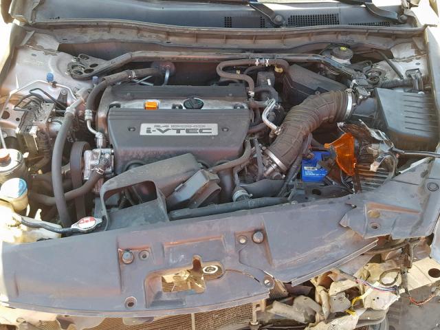 1HGCP26808A144723 - 2008 HONDA ACCORD EXL SILVER photo 7