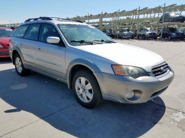 4S4BP62C257391760 - 2005 SUBARU LEGACY OUT SILVER photo 1