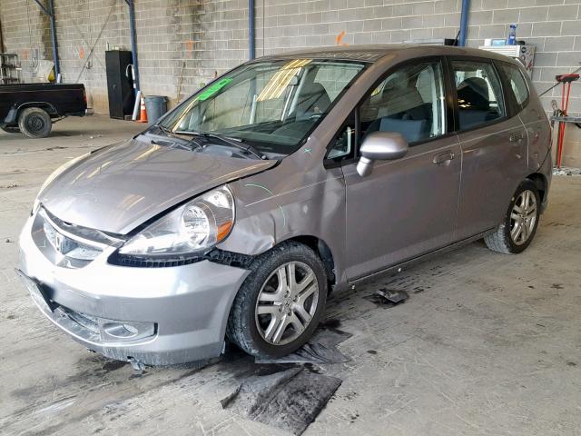 JHMGD38687S059629 - 2007 HONDA FIT S 银色 照片 2