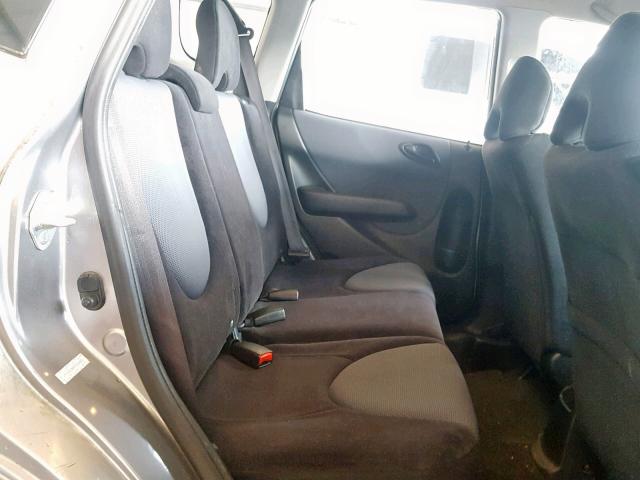 JHMGD38687S059629 - 2007 HONDA FIT S 银色 照片 6