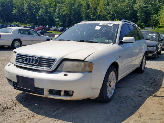 WAULH64B61N163130 - 2001 AUDI A6 2.8 AVA WHITE photo 2