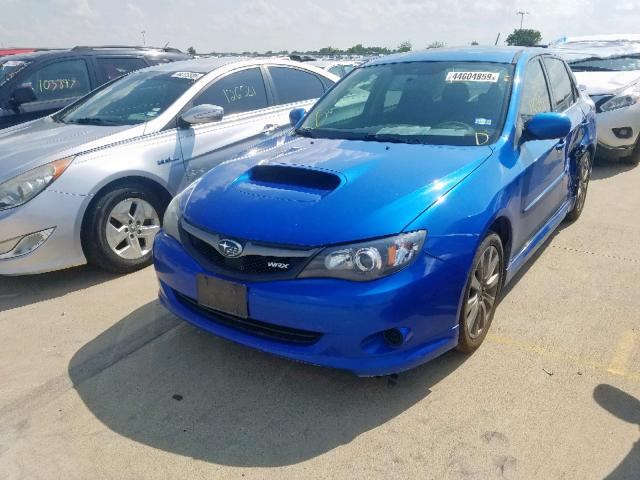 JF1GE76689G521885 - 2009 SUBARU IMPREZA WR BLUE photo 2