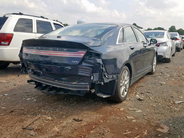 3LN6L2LU6ER805080 - 2014 LINCOLN MKZ HYBRID BLACK photo 4