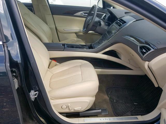 3LN6L2LU6ER805080 - 2014 LINCOLN MKZ HYBRID BLACK photo 5