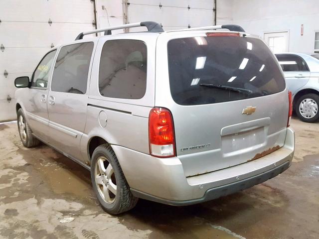 1GNDV331X8D159922 - 2008 CHEVROLET UPLANDER L 银色 照片 3