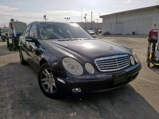 WDBUF65J53A174969 - 2003 MERCEDES-BENZ E 320 BLACK photo 1