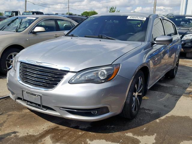 1C3CCBBG7EN132097 - 2014 CHRYSLER 200 TOURIN GRAY photo 2