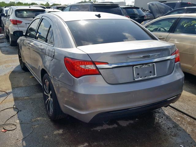 1C3CCBBG7EN132097 - 2014 CHRYSLER 200 TOURIN GRAY photo 3